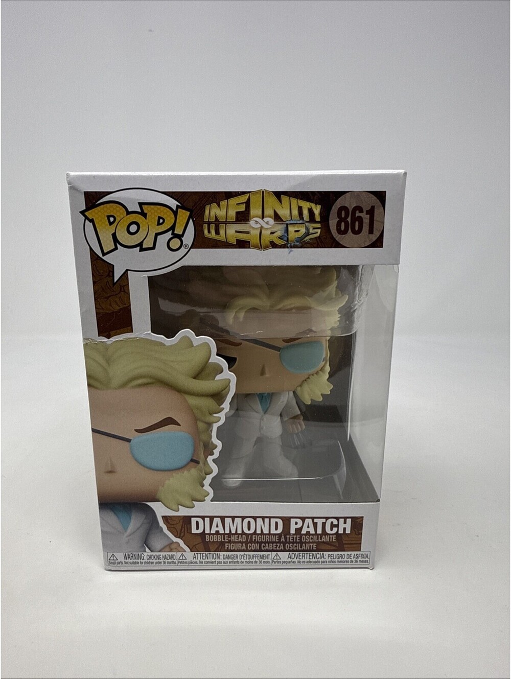 Funko Pop! Infinity Warps - Diamond Patch #861  Marvel Vinyl Figure